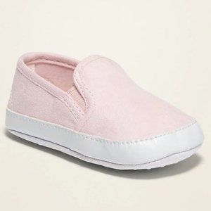 Old Navy Faux-Suede Slip-Ons For Baby NWT